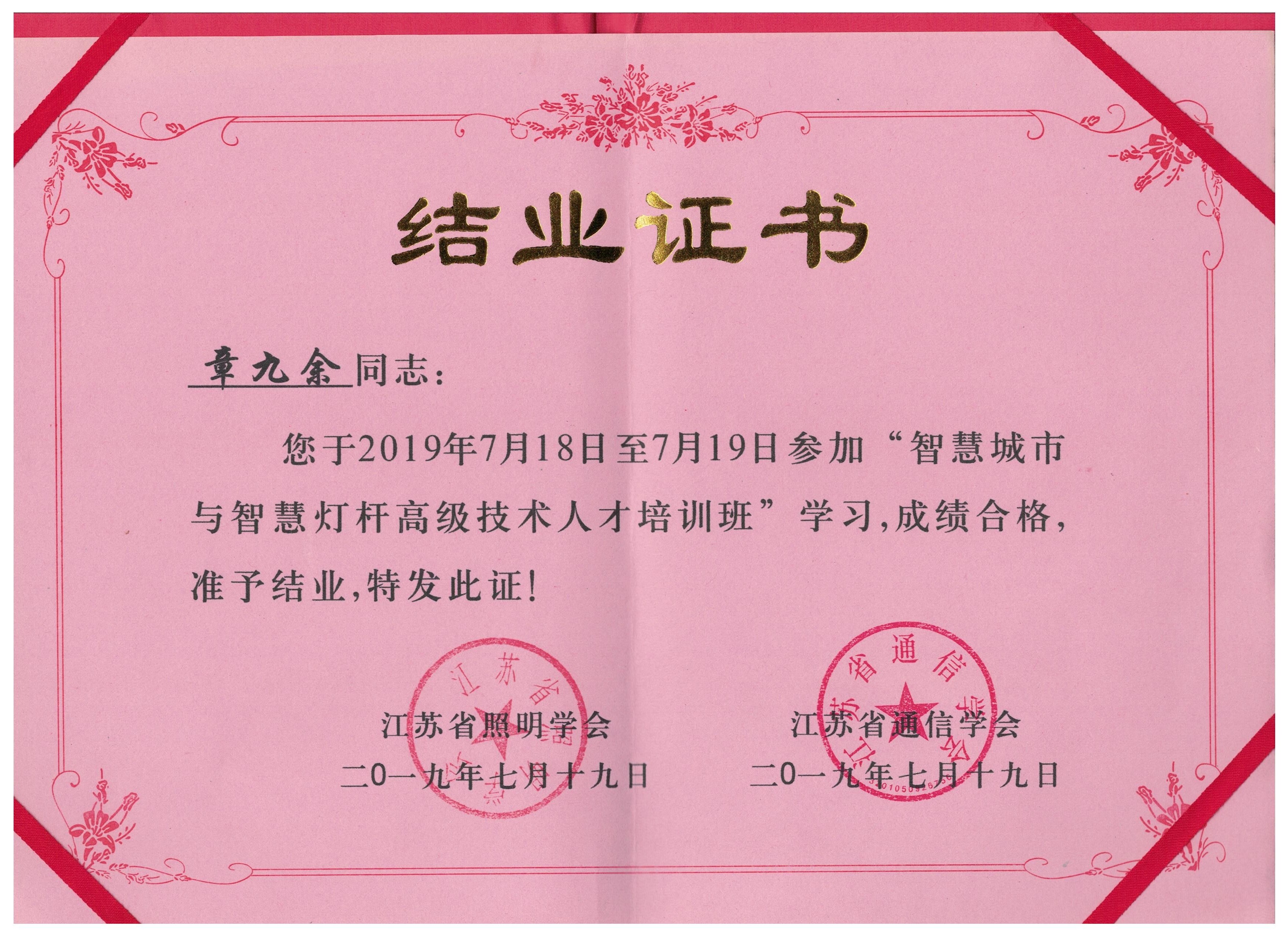 Intelligent City and Intelligent Light Pole Senior Technical Talents Training